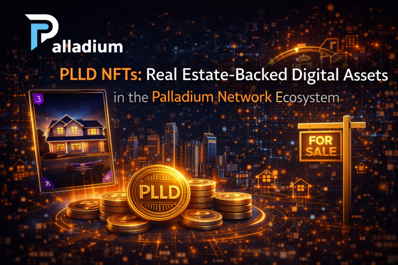 PLLD NFTs: Real Estate-Backed Digital Assets in the Palladium Network Ecosystem