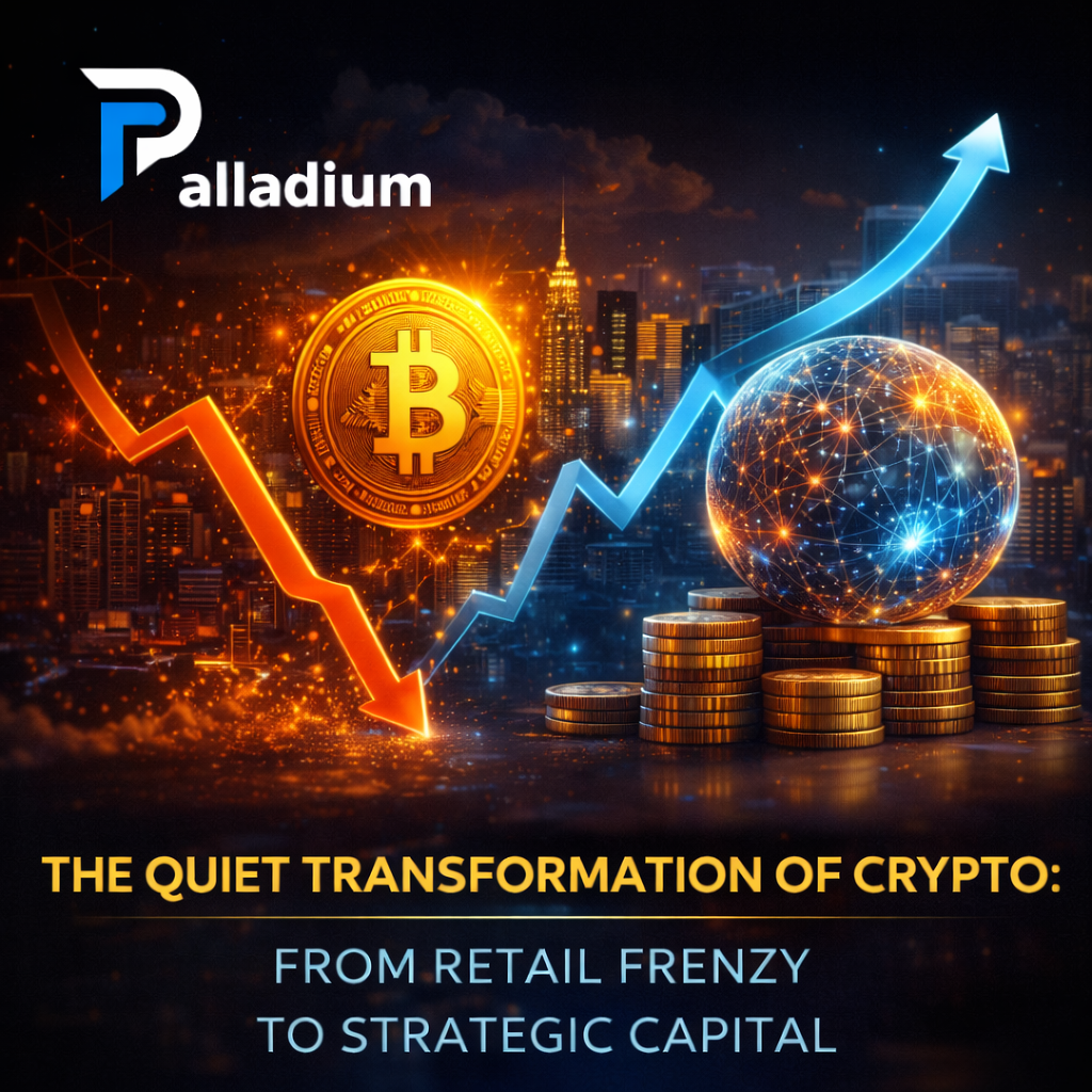 The Quiet Transformation of Crypto: From Retail Frenzy to Strategic Capital