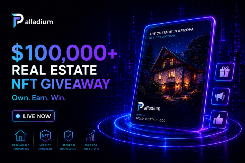 Palladium Network Celebrates the Launch of Its First Real Estate NFT Collection with a $100,000+ Giveaway