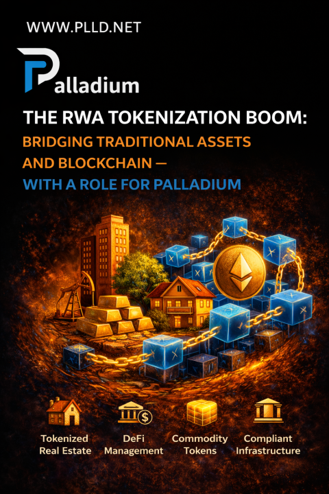 The RWA Tokenization Boom: Bridging Traditional Assets and Blockchain — With a Role for Palladium